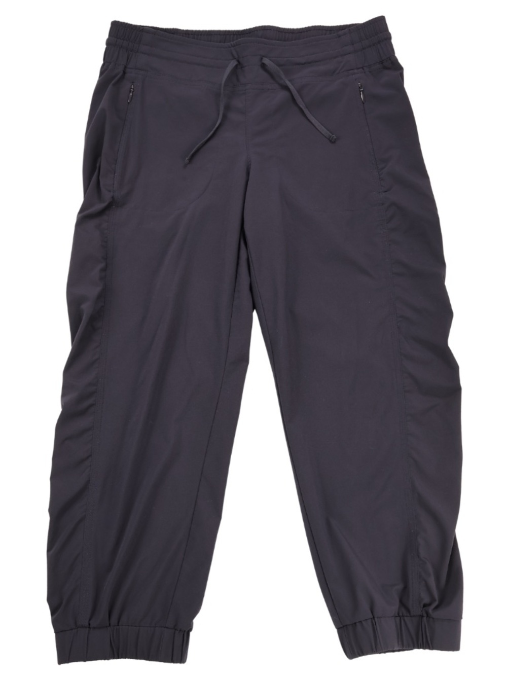 Athleta Navy Blue Capri Joggers Size 6 Lightweight Athletic Travel Pants